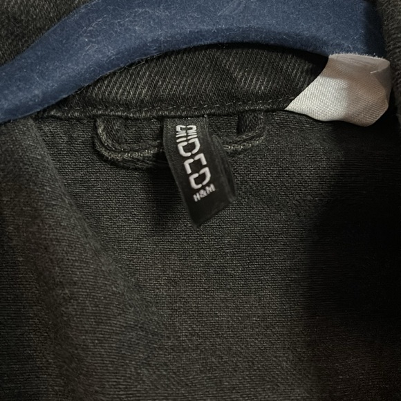 Women’s black jean jacket - Picture 3 of 4